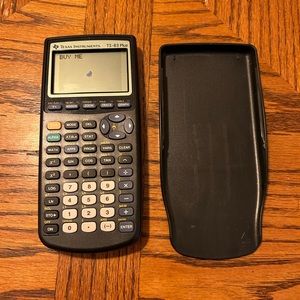 Texas Instruments TI-83 Plus Graphing Calculator - Black (83PL/TBL/1L1/A)